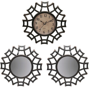 wall-clock-and-2-frame-mirror-code-519-kalabell