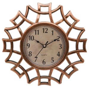 wall-clock-and-2-frames-bronze-mirror-code-490-kalabell