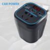 مبدل برق فندکی خودرو لیوانی CAR POWER